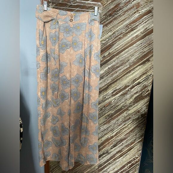 Mystree wide leg tie waist pants NWT - Picture 2 of 6